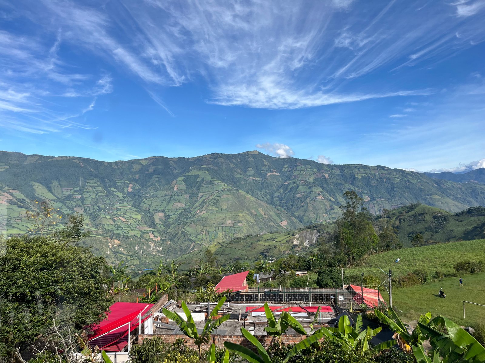 The Guaytara Valley landscape