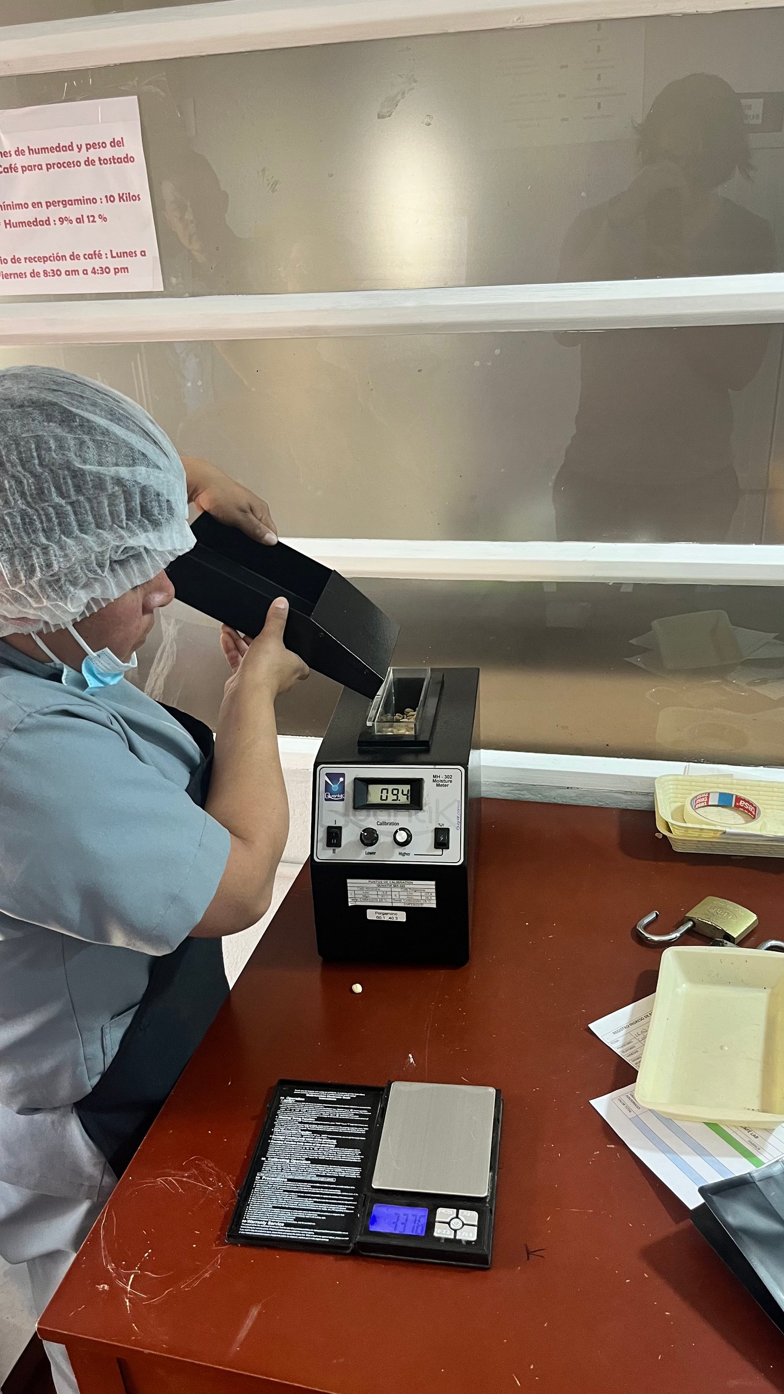 Coffee quality control